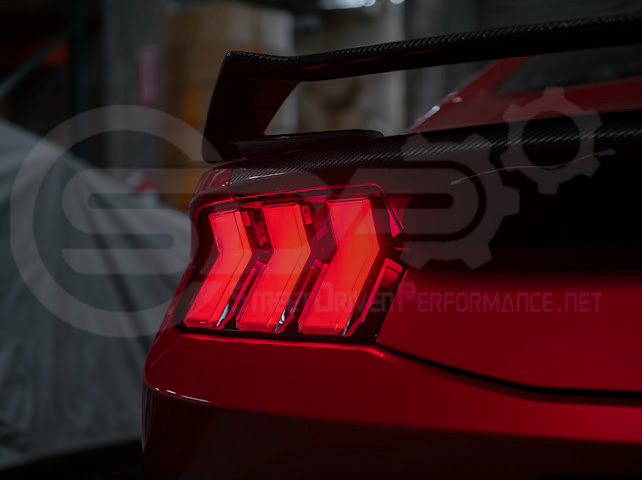 2024-Up Ford Mustang S650 | EURO Style Sequential Signal LED Clear Lenses Rear Taillights Pair