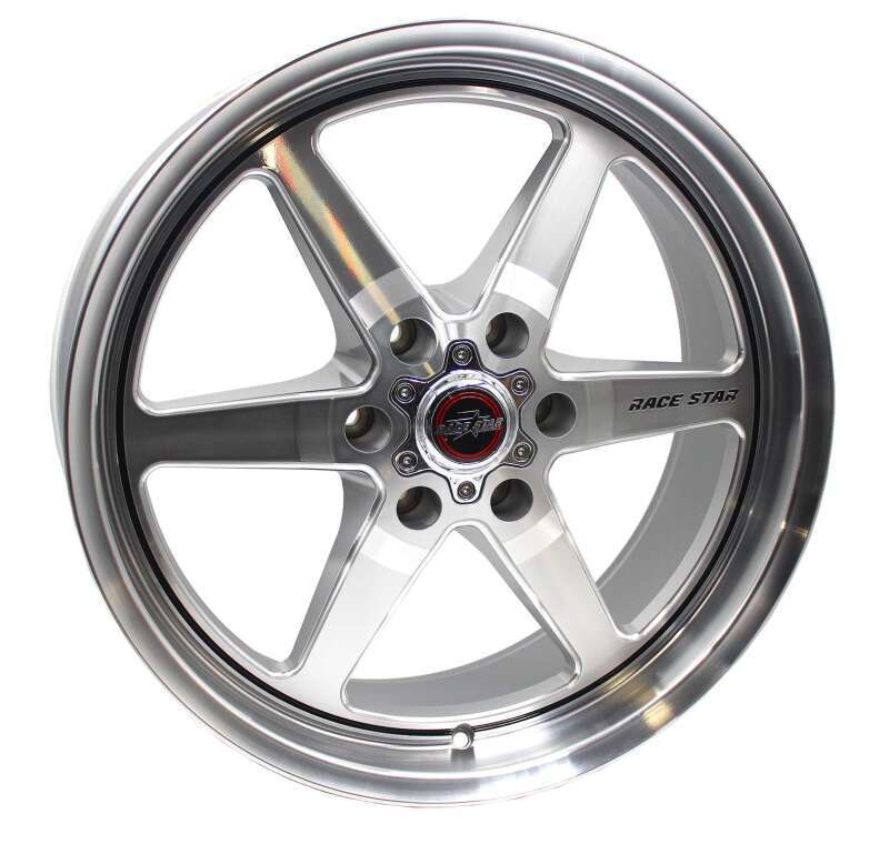 Race Star 93 Truck Star 17x9.5 6x135BC 6.18BS Silver/Machined Wheel