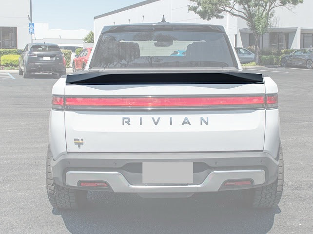 2022-Up Rivian R1T SDP Performance Matte Black Rear Tailgate Lip Fin Spoiler
