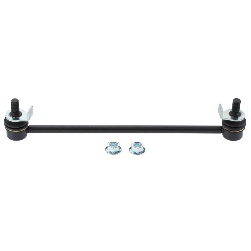 Moog Infiniti FX35 2003-2008 front sway bar link, sway bar endlink with metal and rubber components for vehicle stability.