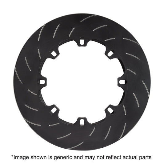 EBC Racing 380x36mm front floating SD-Rotor replacement right disc ring for motorcycle brake system, 2-piece design.