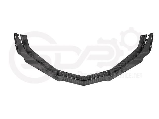 2023-UP CORVETTE C8 Z06 | Z07 EXTENDED PACKAGE CARBON FIBER FRONT LIP SPLITTER & CANARDS GROUND EFFECTS