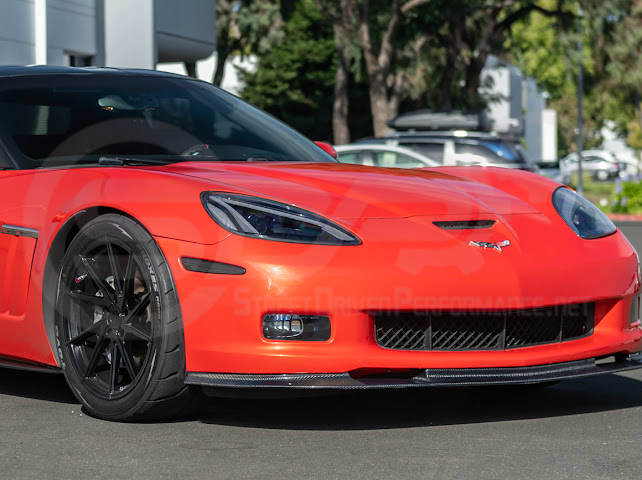 2005-2013 C6 Chevrolet Corvette ZR1 | ZR1 Package Carbon Fiber Front Splitter/Lip Ground Effects