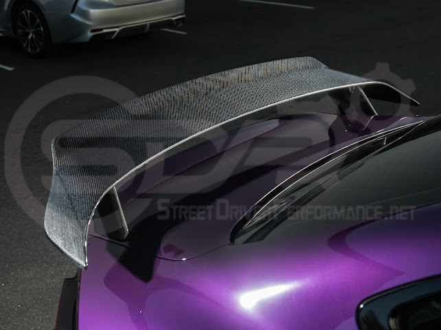 2023-UP BMW G87 M2 | M PERFORMANCE TRACK CARBON FIBER REAR HIGH WING SPOILER