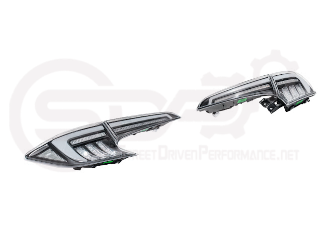2019-UP COROLLA HATCHBACK GR SEQUENTIAL SIGNAL LED CLEAR REAR TAILLIGHTS PAIR
