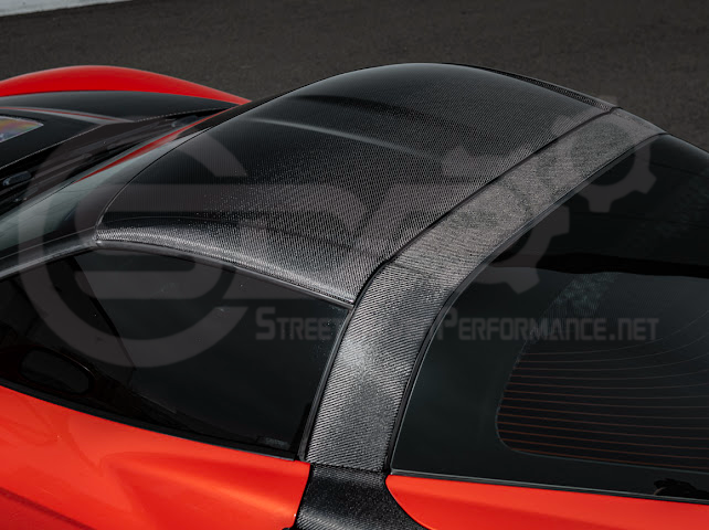 2005-2013 C6 Corvette - Carbon Fiber B-Pillar / Halo Cover
