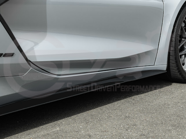 2023-UP CHEVROLET CORVETTE C8 Z06 & E-RAY | SDP PERFORMANCE TRACK STYLE SIDE SKIRTS ROCKER PANEL GROUND EFFECTS