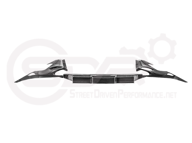 2025-Up Corvette C8 ZR1 | CARBON FIBER Engine Bay Trim Panel Cover Pair