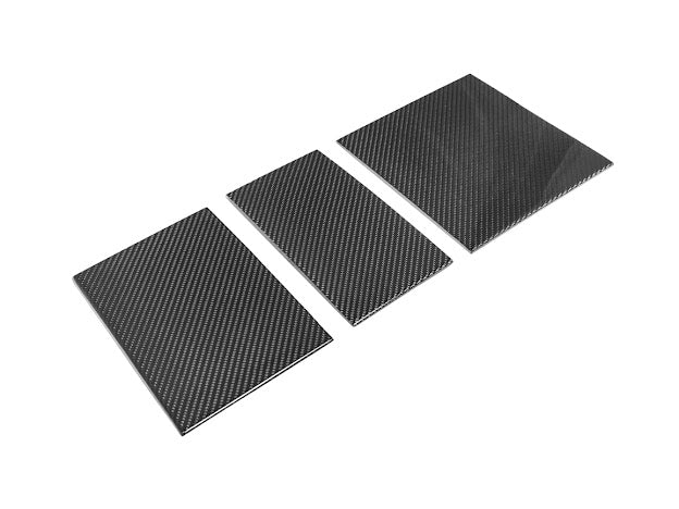 2024-UP TESLA MODEL 3 CARBON FIBER INTERIOR CENTRAL STORAGE BOX COVER