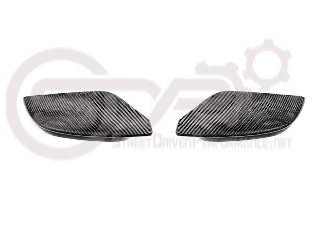 2021-UP BMW G87 M2 G80 M3 G82 M4 | FACTORY STYLE DRY CARBON FIBER MIRROR CAP REPLACEMENT PAIR