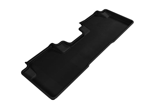 Black 3D MAXpider rubber floor mats for the 2012-2016 Honda CR-V second row, designed for durable protection and a custom fit.