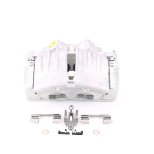 PowerStop OE front left brake caliper with bracket for 2004-2005 Buick Rainier, automotive replacement part.