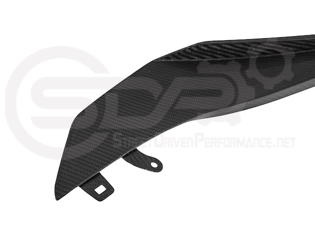 2023-UP CORVETTE C8 Z06, E-RAY, ZR1 | Z07 PERFORMANCE PACKAGE CARBON FIBER FRONT BUMPER SIDE CANARDS DRIVE PLANES PAIR