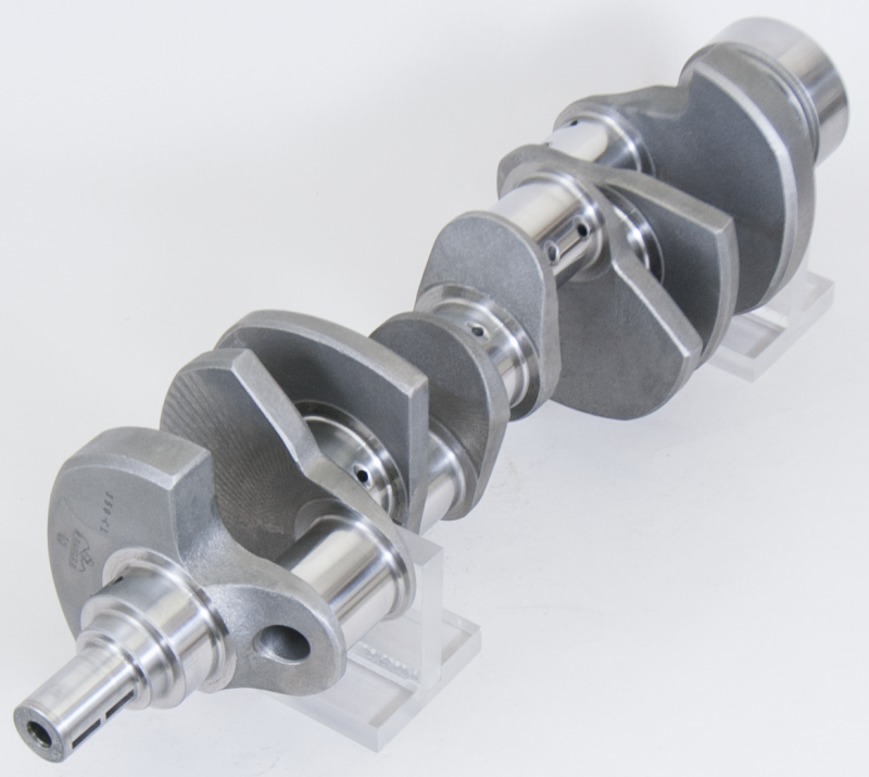 Eagle Chevrolet 305/350 rear seal crankshaft, standard cast steel, 3.7500-inch, one-piece design for rear seal replacement.