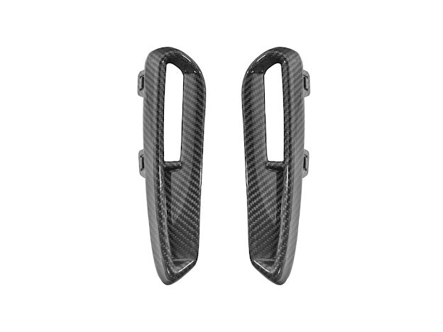 2023-Up Honda Civic FL5 Type-R  | JDM Style CARBON FIBER Rear Hatch Vent Trim Replacement (Pair)