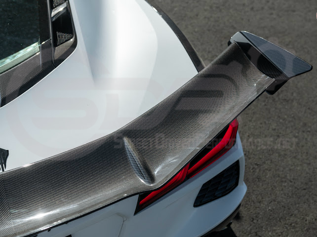 2020-UP CORVETTE C8 | ZR1 STYLE REAR WING SPOILER