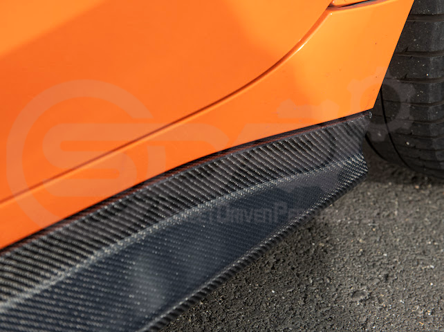 2021-UP BMW G80 M3 SEDAN | 3D STYLE CARBON FIBER ADD-ON SIDE SKIRTS ROCKER PANEL EXTENSION GROUND EFFECTS