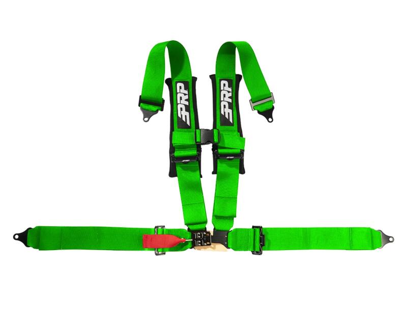 PRP Seats PRP 4.3 Green Harness Latch and Link for seat belts and harness systems, shown with secure latch and link components.