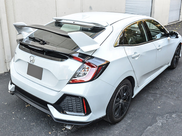 2016-2021 HONDA CIVIC HATCHBACK | TYPE R CONVERSION PACKAGE REAR TRUNK SPOILER WING KIT