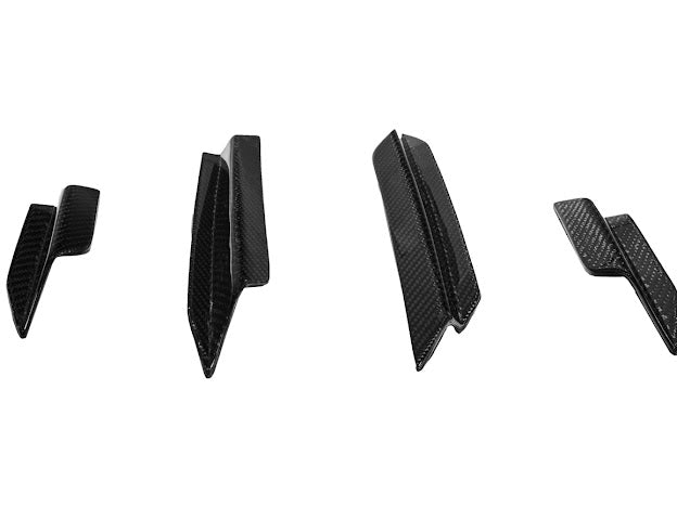 2023+ HONDA CIVIC TYPE-R | SDP PERFORMANCE PACKAGE CARBON FIBER FRONT SIDE CANARDS (PAIR)
