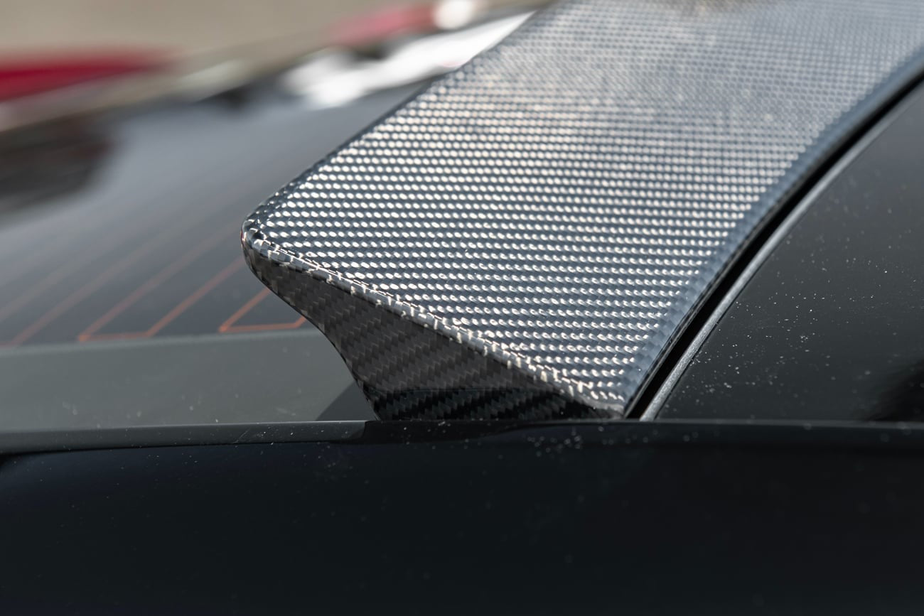 2009-2015 Cadillac CTS Base and CTS-V V2 Coupe CARBON FIBER Roof Spoiler