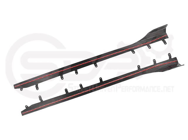 2023-Up BMW G87 M2 | TR Style CARBON FIBER Side Skirts Rocker Panel Extension Ground Effects