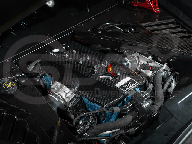 2025-Up Chevy Corvette C8 ZR1 | Dry Carbon Fiber Rear Engine Cover One-Piece