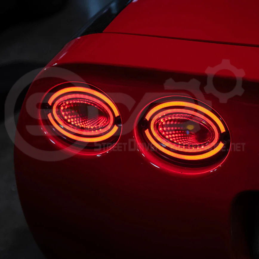 1997-2004 CHEVROLET CORVETTE C5 | INFINITY STYLE LED TAIL LIGHTS (PAIR)