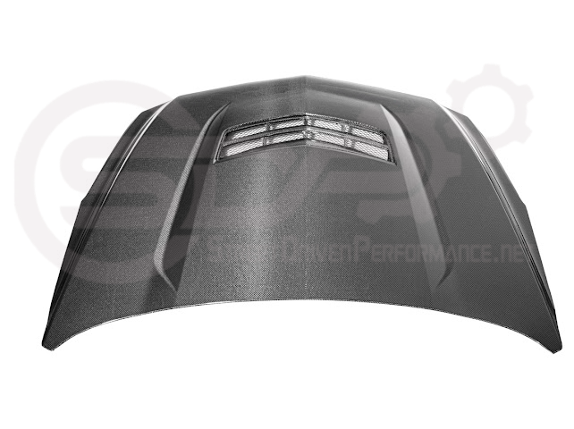 2016-2019 Cadillac ATS / ATS-V - Carbon Fiber Vented Front Hood