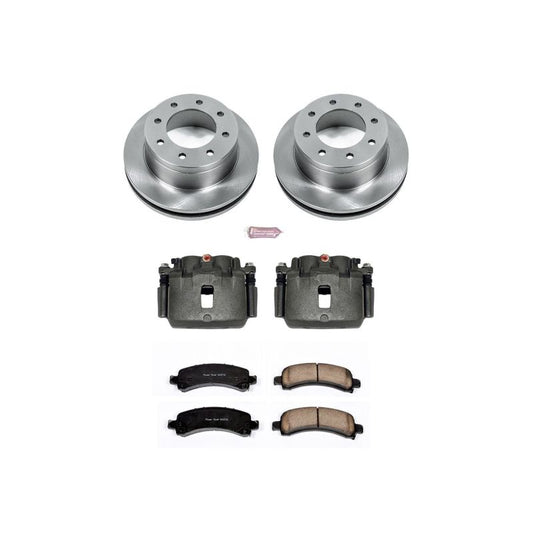 PowerStop OE rear brake calipers for GMC Savana 3500 2009-2013 with Autospecialty caliper kit installed