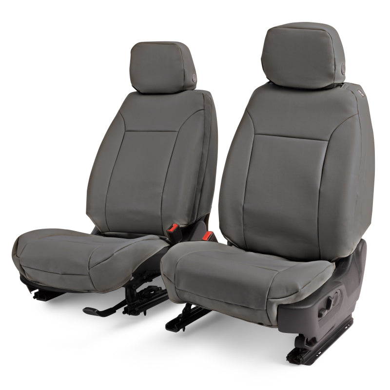 Covercraft Leatherette PrecisionFit second row seat covers for Toyota Grand Highlander, custom-fit and tailored for a sleek look.