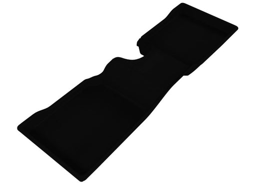 Black 3D MAXpider rubber floor mats for 2011-2013 Mini Countryman second row, designed to protect car interior.