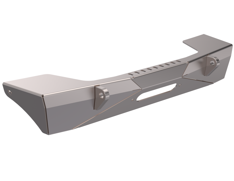 Artec Industries steel Sentinel front bumper for 2018+ Jeep JL, rugged off-road bumper with sturdy steel construction and bold design.