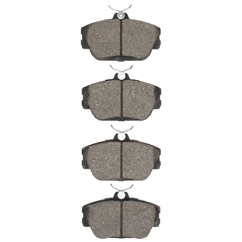 R1 Concepts OE semi-metal brake pads for Mercury Cougar R1 93-07 front brake system, shown in the image.