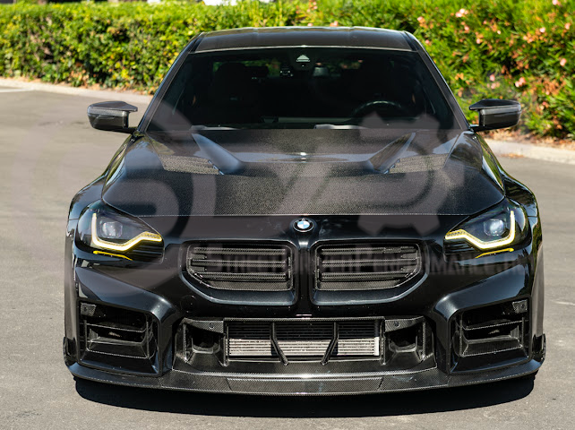 2021-UP BMW G87 M2 G80 M3 G82 M4 | FACTORY STYLE DRY CARBON FIBER MIRROR CAP REPLACEMENT PAIR