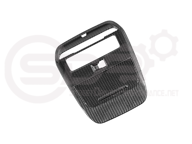 2021-Up Ford F-150 | Dry Carbon Fiber Overhead Console Front Map Lamp Frame Panel