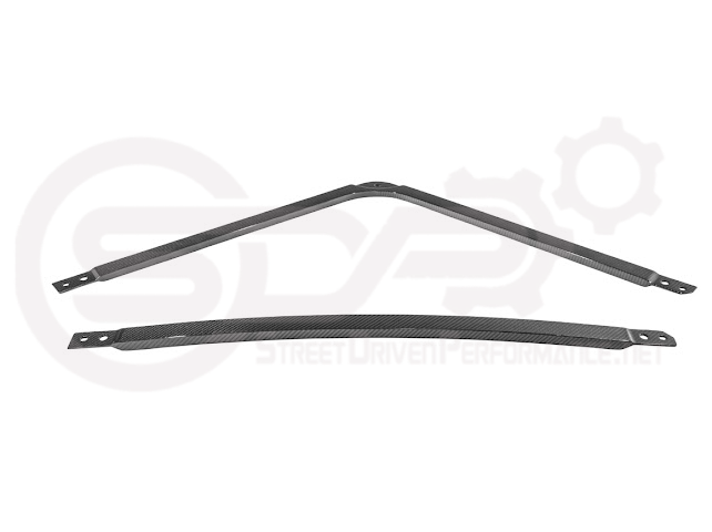 2021-UP BMW G80 M3 & G82/G83 M4 DRY CARBON FIBER ENGINE STRUT BRACE BRACKET TOWER BARS