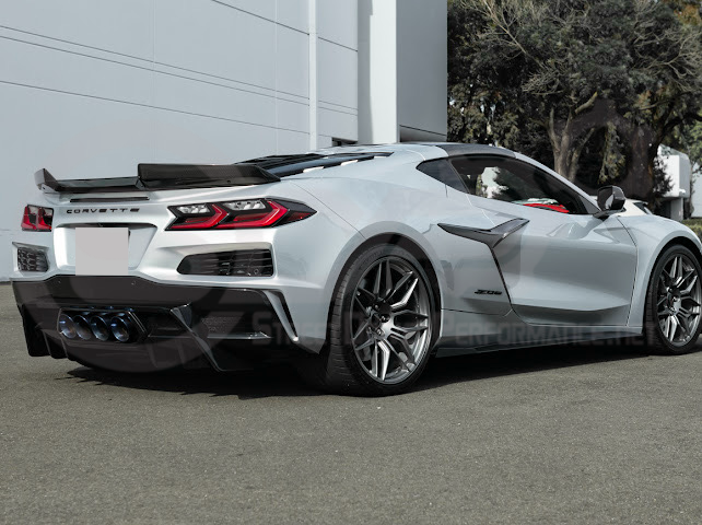 2023-UP CHEVROLET CORVETTE C8 Z06 & E-RAY | SDP PERFORMANCE TRACK STYLE SIDE SKIRTS ROCKER PANEL GROUND EFFECTS