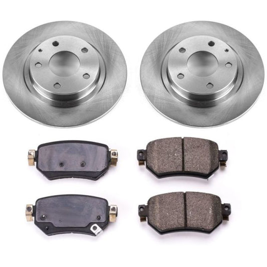 PowerStop rear brake kit for Mazda 6 (2016-2018) with OE-style brake components and Autospecialty branding.