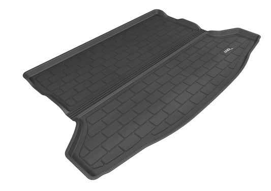 Black 3D MAXpider rubber cargo liner for 2012-2017 Subaru Impreza, XV Crosstrek, and Crosstrek Kagu models.