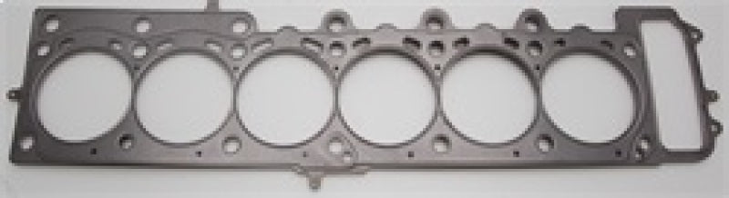 Cometic 92-00 BMW M3/Z3/M head gasket with 87mm MLS design, showcasing the gasket's detailed surface and construction.