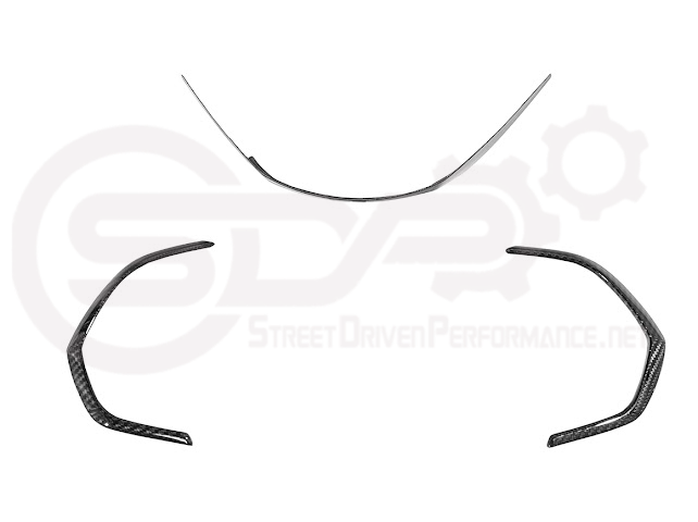 2014-2019 Chevrolet Corvette C7 | Carbon Fiber Dashboard Instrument Cluster Gauge Frame Trim Cover