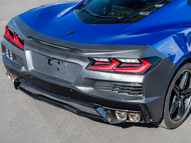 2020-PRESENT CORVETTE C8 STINGRAY & Z51 | Z06 CONVERSION REAR BUMPER & SPOILER KIT