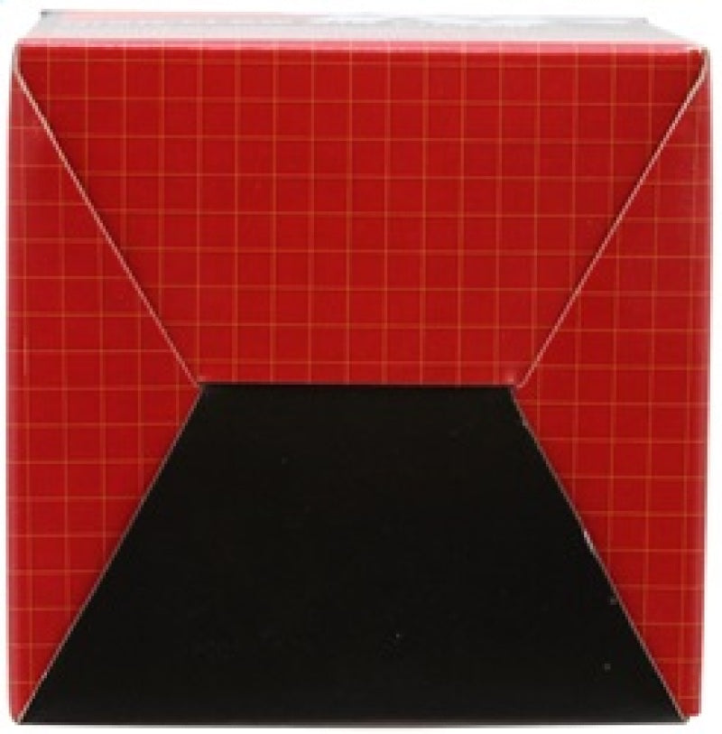 K&N Engineering universal rubber air filter with 2 7/16 inch diameter, 20-degree flange, 3 3/4 inch OD, 6 inch height