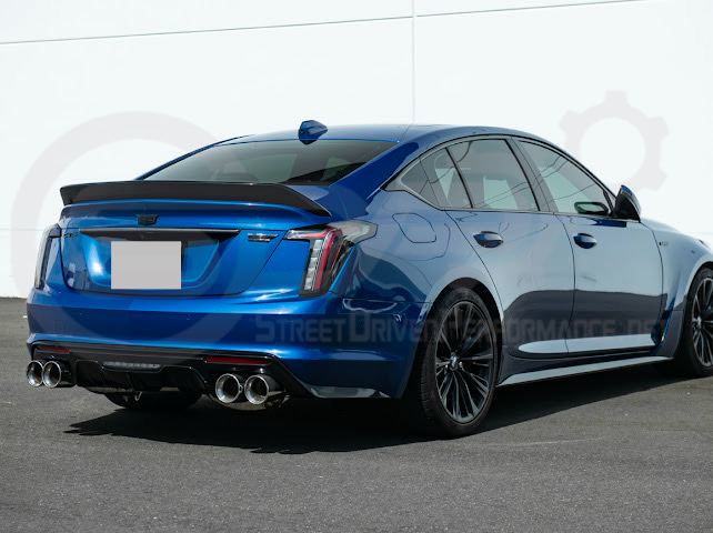 2020-Present Cadillac CT5 Sport / CT5-V / CT5-V Blackwing | Blackwing Style Rear Trunk Spoiler Wing