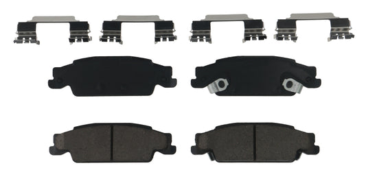 Baer Brakes performance rear brake pads for 2005-2008 Cadillac STS, featuring the Claw design for improved stopping power.