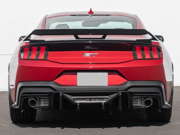 2024-Up Ford Mustang S650 | GT Style Rear Trunk Wing Wickerbill Spoiler