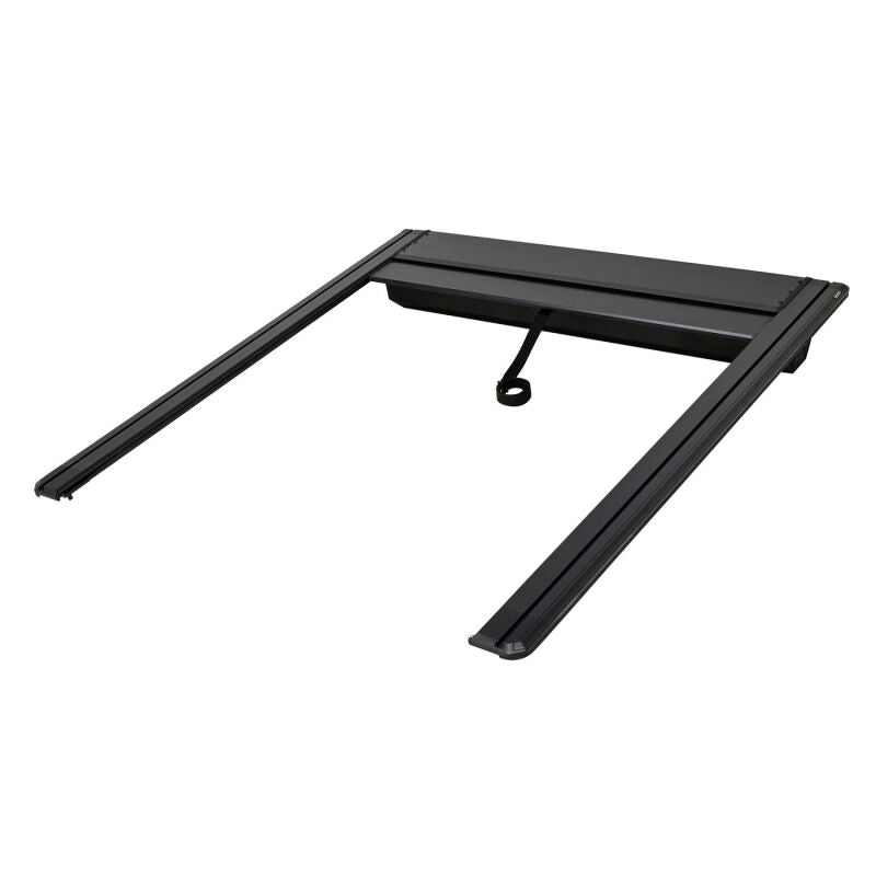 Westin roll-up tonneau cover for 2019-2026 Silverado/Sierra 1500 5ft 8in bed, black manual retractable truck bed cover.