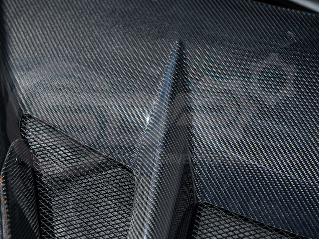 *IMPERFECTION / DISCOUNTED* 2020+ Corvette C8 | ZR1 Style Replica CARBON FIBER Front Hood