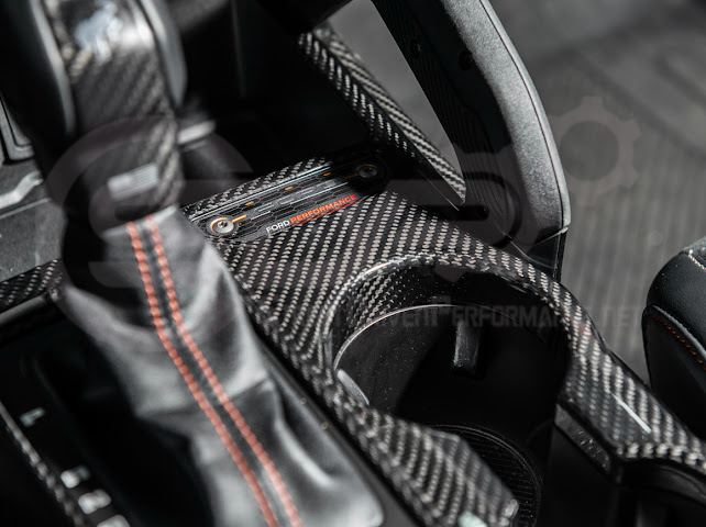 2021-UP FORD BRONCO CARBON FIBER GEAR SHIFT PANEL TRIM COVER